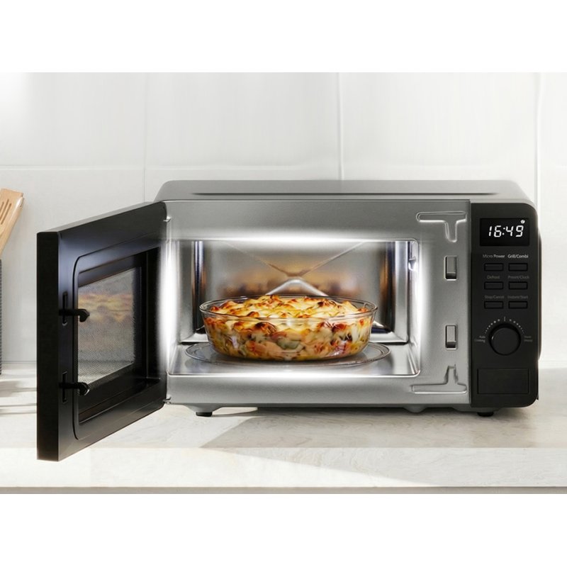 PROFI COOK microwave PC-MWG 1319, with grill, 20 litres, black